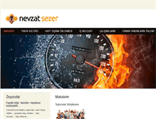 Tablet Screenshot of nevzatsezer.com
